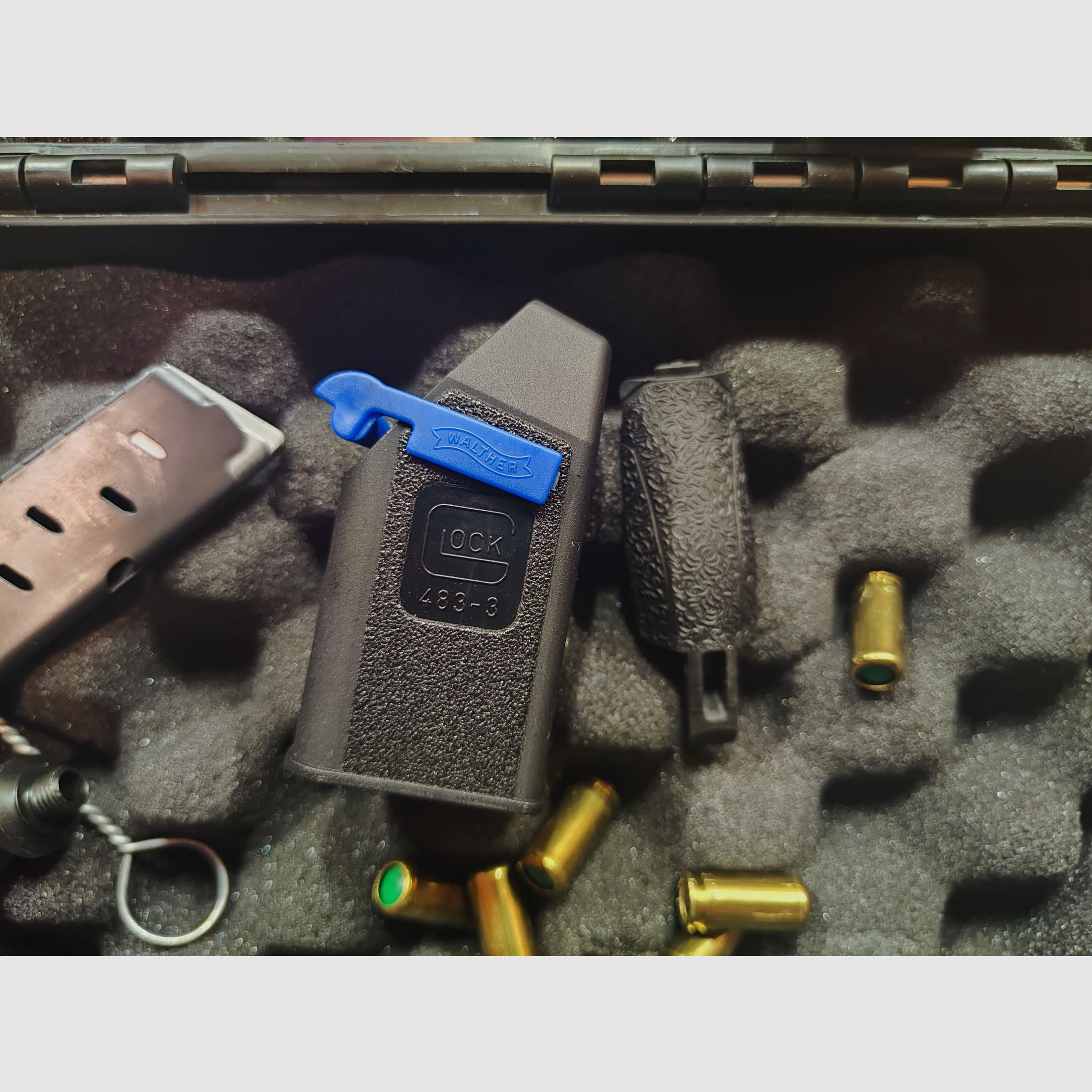 Walther P22Q Nickel 9mm PAK neuwertig mit Zubehör