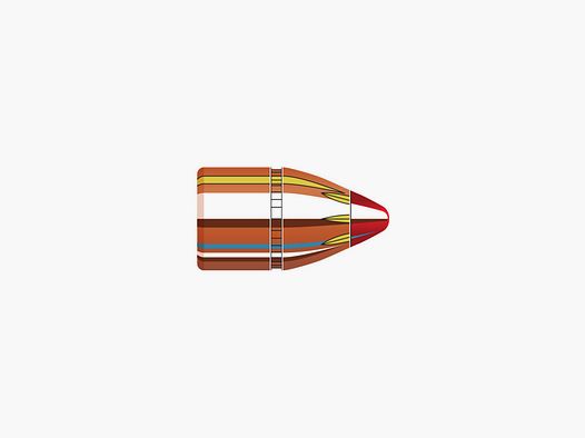 HORNADY Geschosse FTX 452" 200GR 50St.