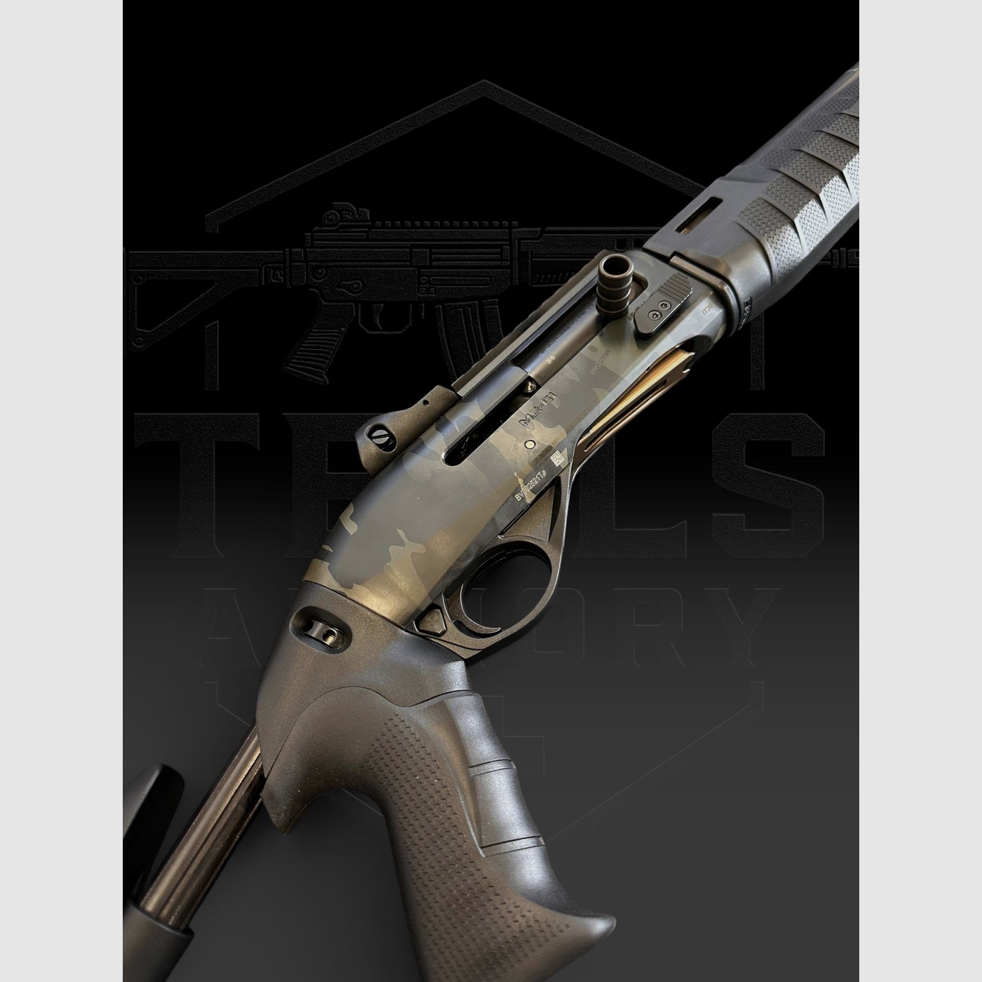 BENELLI, M2-G1 12/76 fucile semiautomatico, Multicam Black., immagine 2 di 6