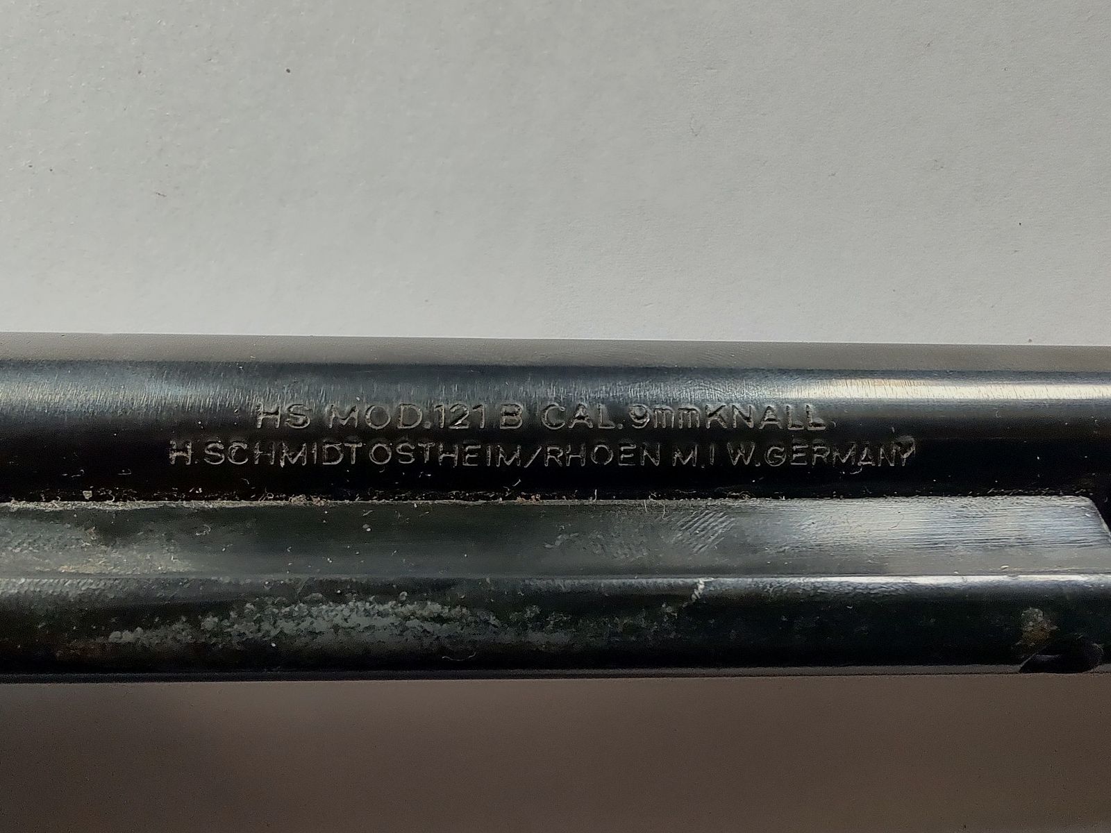  RARITÄT: Herbert Schmidt Mod. 121 Buntline Special | PTB 259 | Kal. 9mm R Knall | inkl. originaler Schulterstütze & historischem Kaufprospekt!