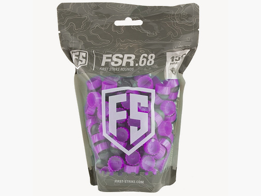 First Strike Paintballs 150 Schuss Tüte (grau/lila)