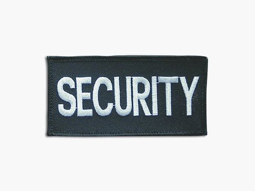 Fritzsch Security Patch schwarz mit Klett