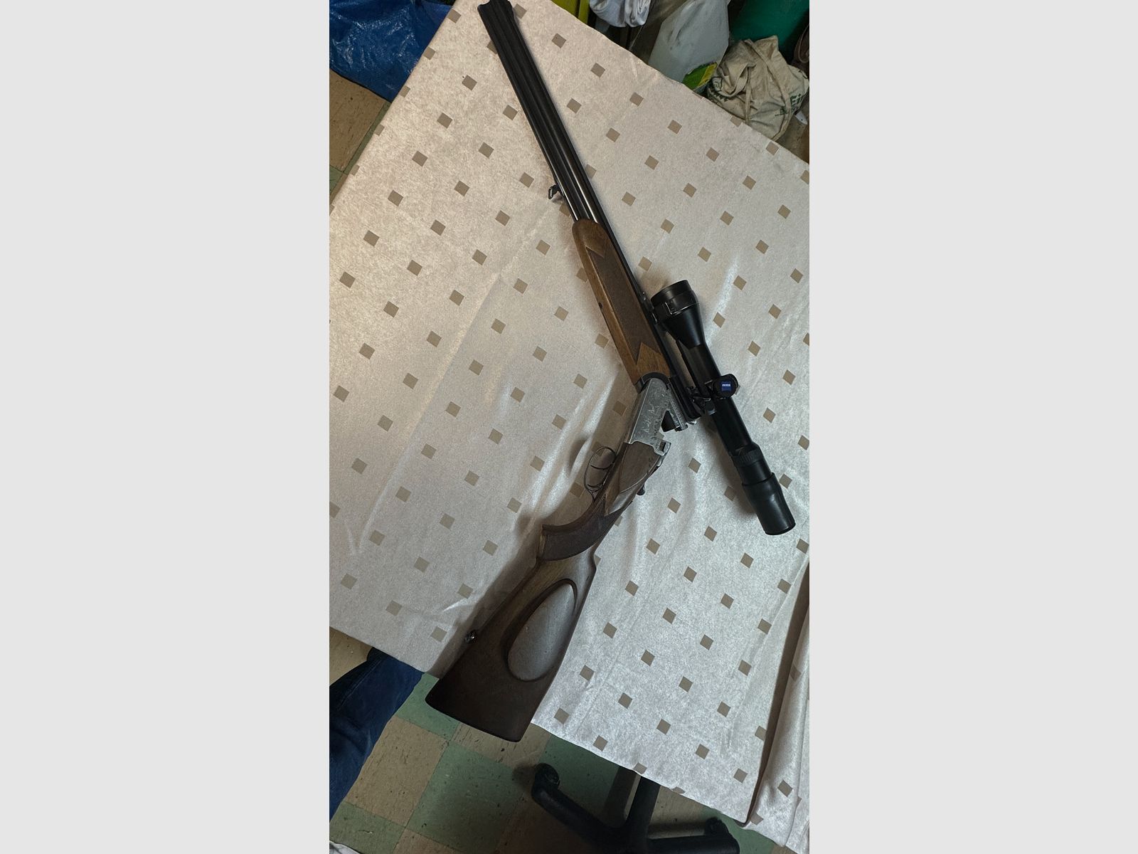 Suhler Drilling 7x65R Schrot 16/70