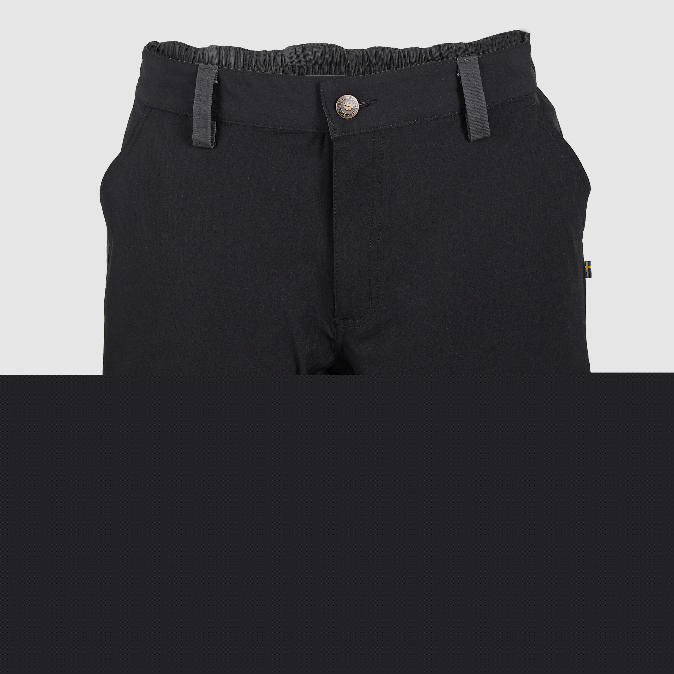 Woodline Shorts Boksund Schwarz/Grau 2XL