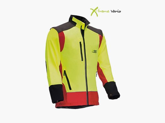 PSS X-treme Vario kurtka stretch żółta/czerwona/czarna