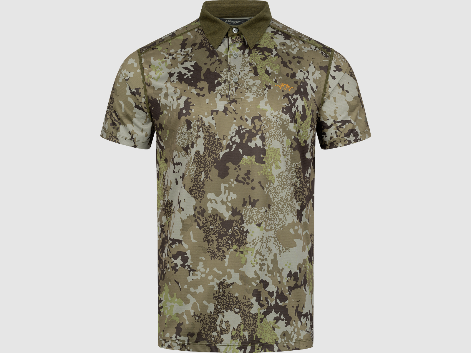 Heren Competition Polo Shirt HunTec Camo HunTec Camo S