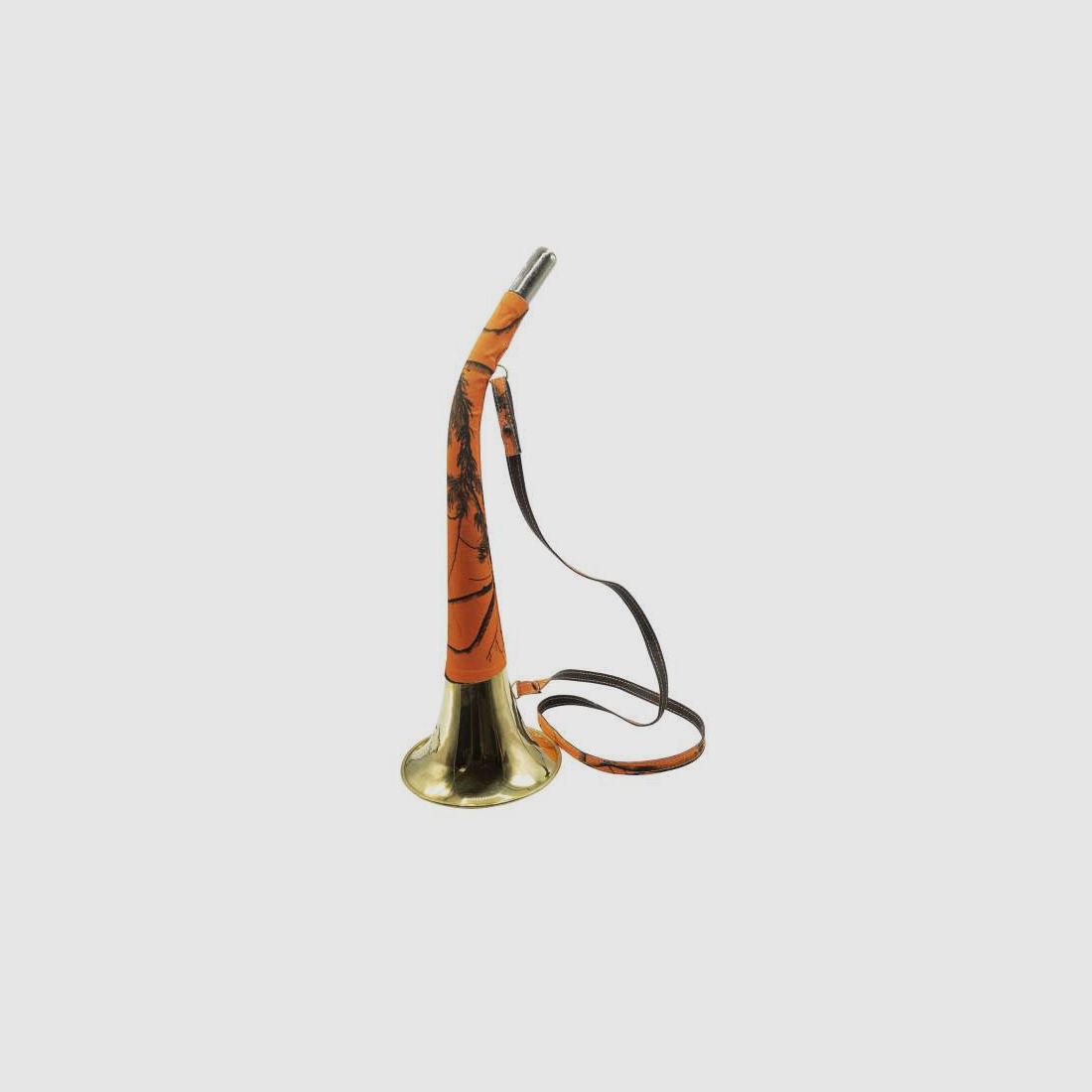 Horn mit Messing-Pavillon, orange Camouflage | Januel, Bild 3 von 3