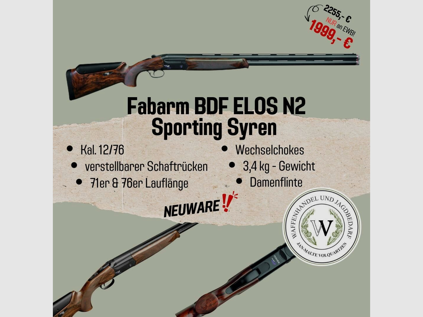 Fabarm Elos N2 Sporting Syren