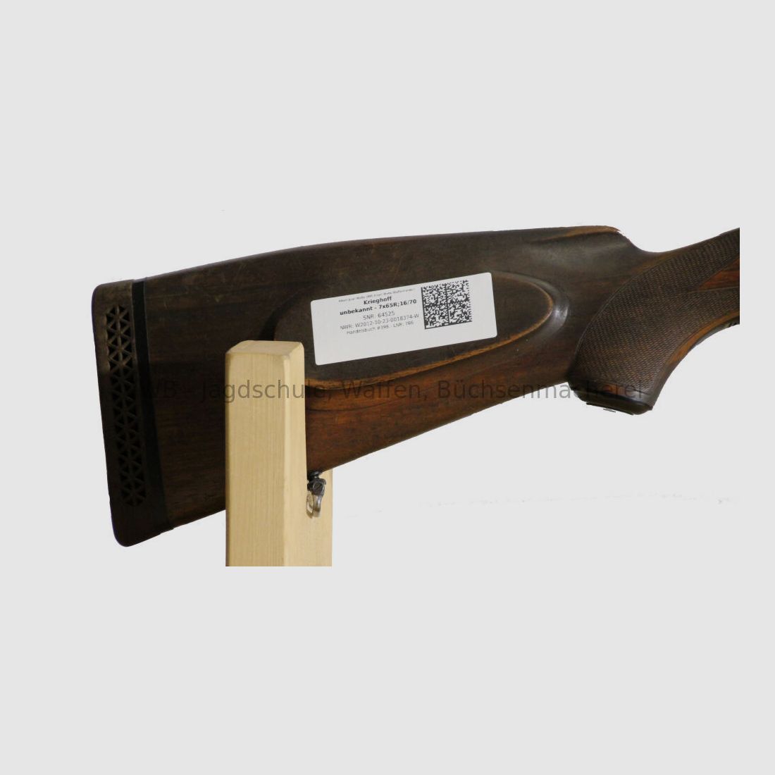 Krieghoff Trumpf avec crosse à gauche 7x65R;16/70