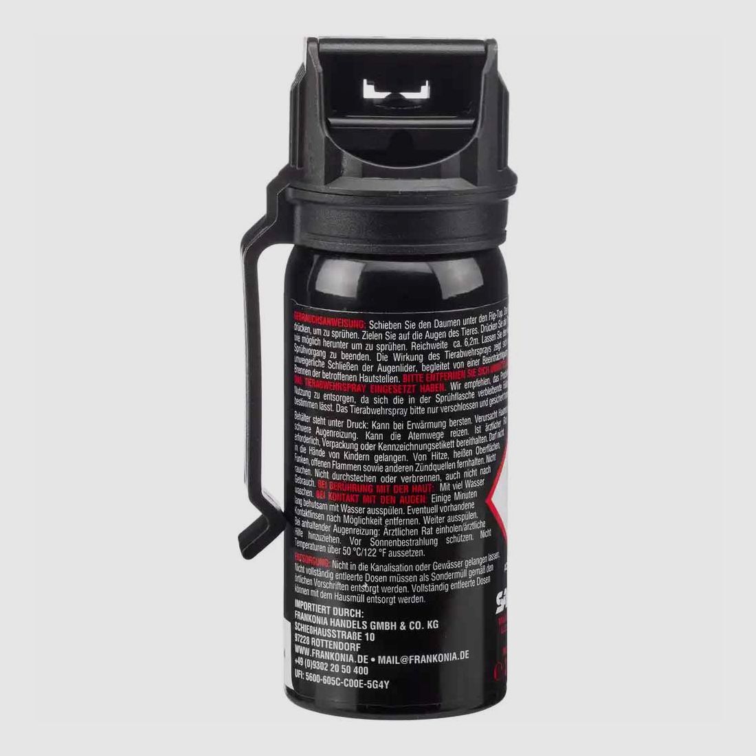 Sabre Red Crossfire Gel 360° verdedigingsspray, 0,045 l, afbeelding 2 van 4