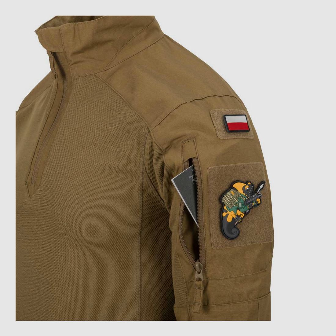 HELIKON-TEX MCDU COMBAT SHIRT® - NyCo US WOODLAND