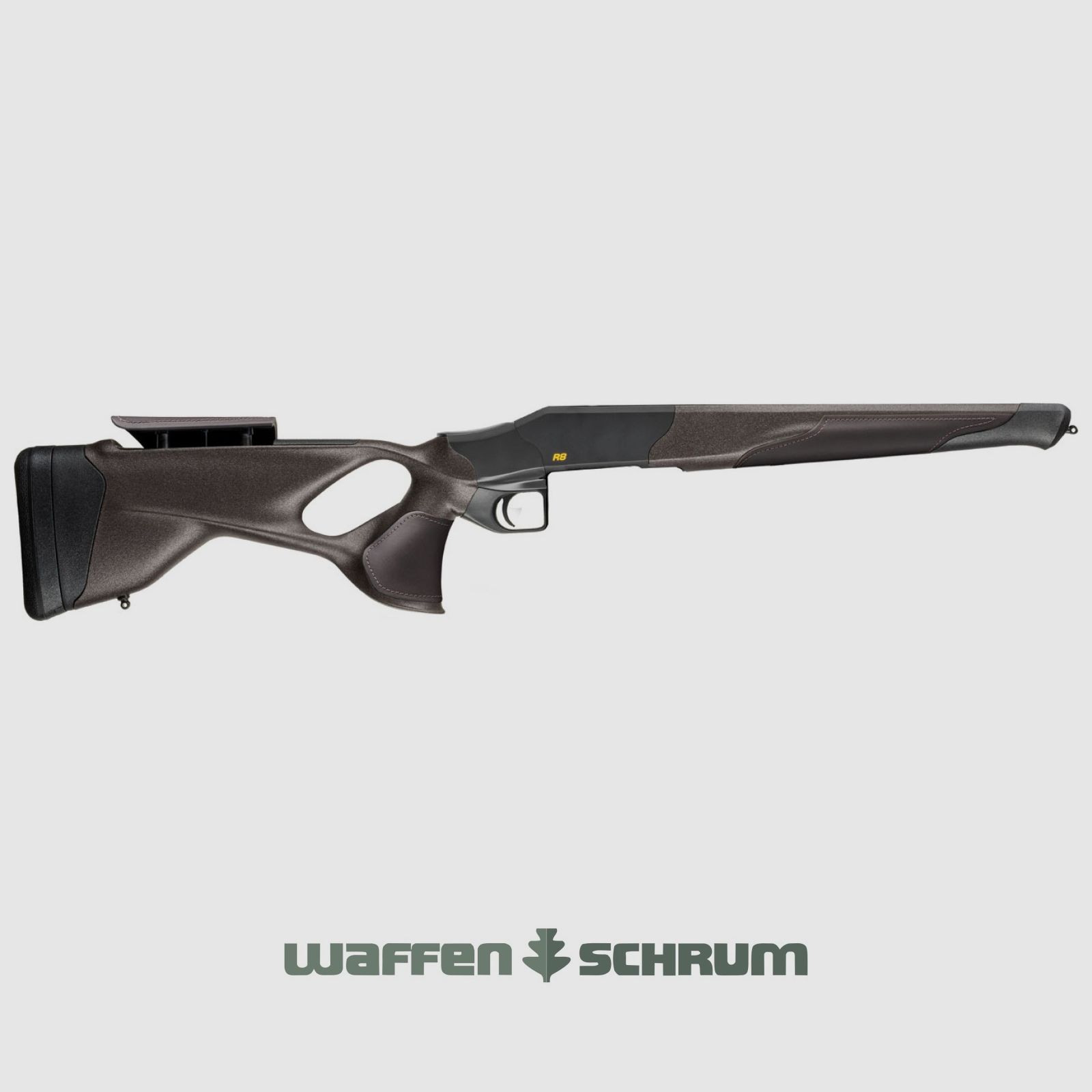 Blaser System R8 Ultimate X Skóra Czarnobrązowa Bez Magazynu Skóra Naturalna Cocoa / VSR / VSK