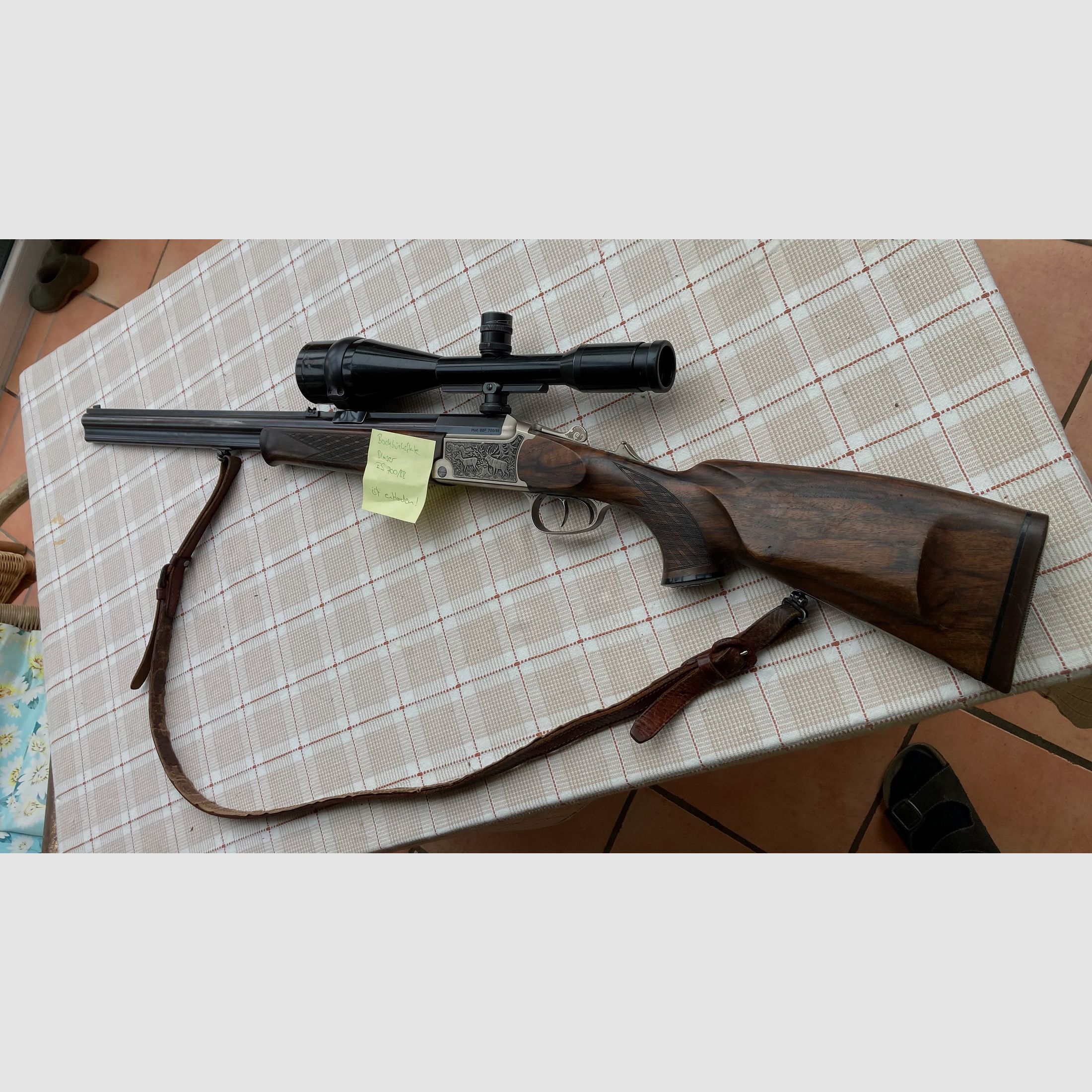 Blaser ES700/88 Bockbüchse mit Einstecklauf