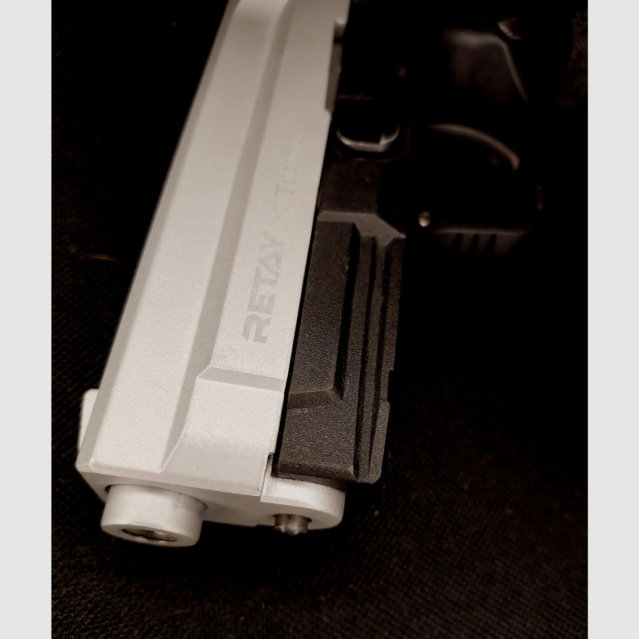 Retay X Treme pistolet alarmowy 9mm P.A.K. nikiel (PTB 1042)