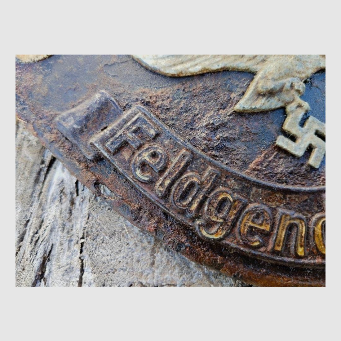 Originele gorget Feldgendarmerie Luftwaffe uit Wk2