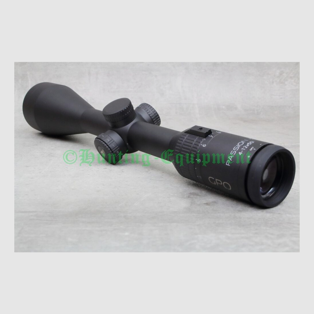 GPO Passion 3X 4-12x50i Sondermodell mit Zoll Mittelrohr
