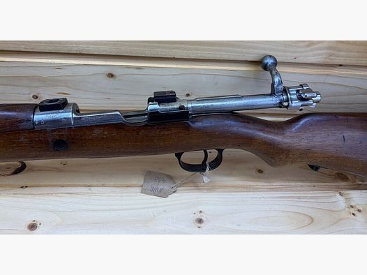 Einzellader DWM Mod. 1908 "Brasilien - Mauser 7x57 mit Schwenkmontagebasen 7x57