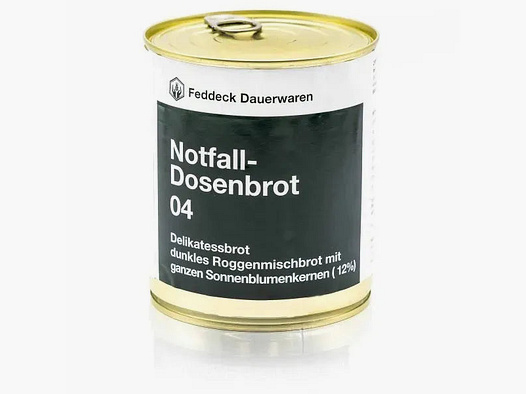 Feddeck Dauerwaren Delikatessbrot Dose 400g