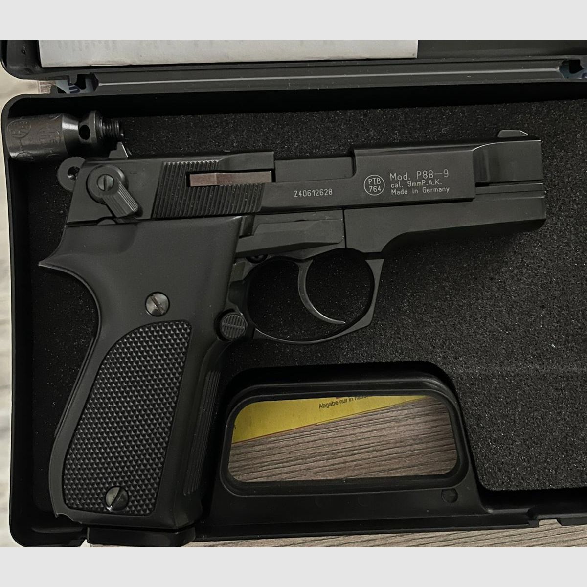 Walther P88-9 cal. 9mm P.A.K blank new