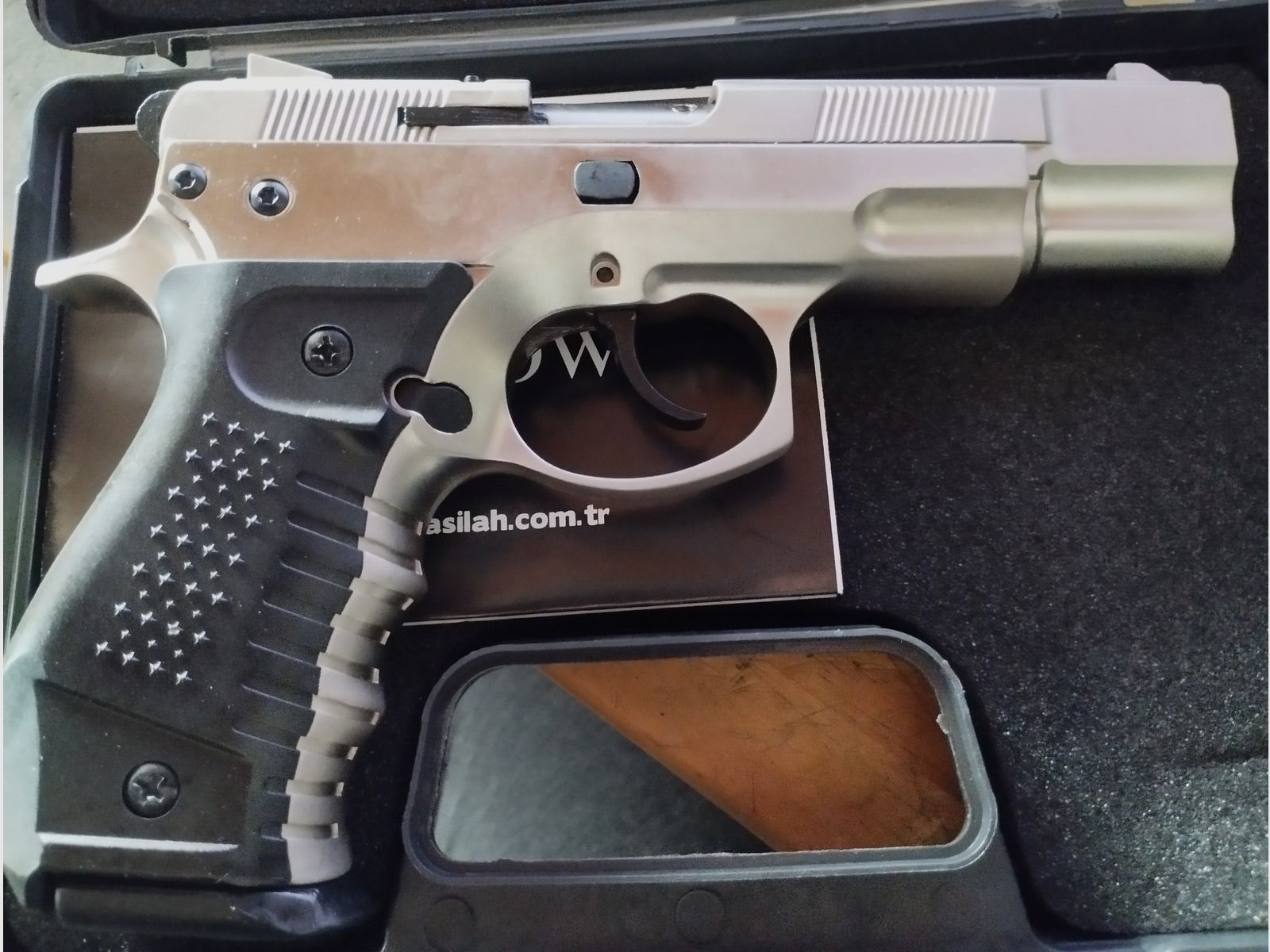 Blow C75 - CZ75 - 9mm P.A.K. - Matt Chrom - Starterpistole