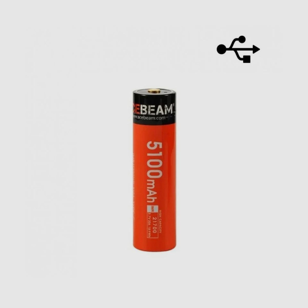 Batterie 21700 Acebeam 5100mAh, Bild 1 von 2