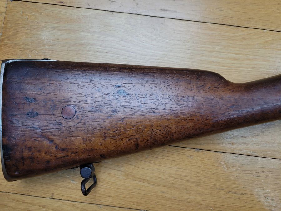 Gutes Gewehr Gras Modell 1874 M80 „pur“ – Kaliber 11mm Gras original – Manufacture de Châtellerault 1881 – eines der letzten – „Made in France“ und kleiner Rochelais – nicht monomatrikuliert – TBE +, Bild 23 von 29