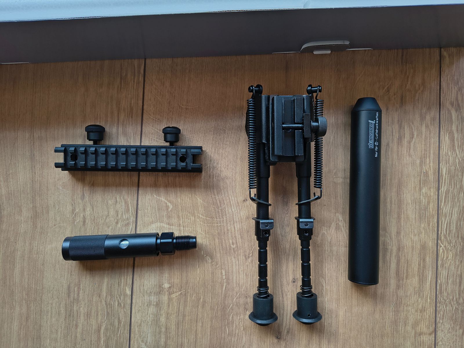 SIG SAUER MPX CO2 Gewehr 4,5mm Diabolo mit Schalldämpfer
