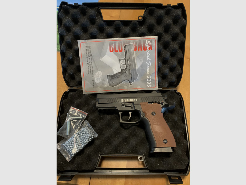 Sig Sauer P226 Bruni Guns Blow-Back