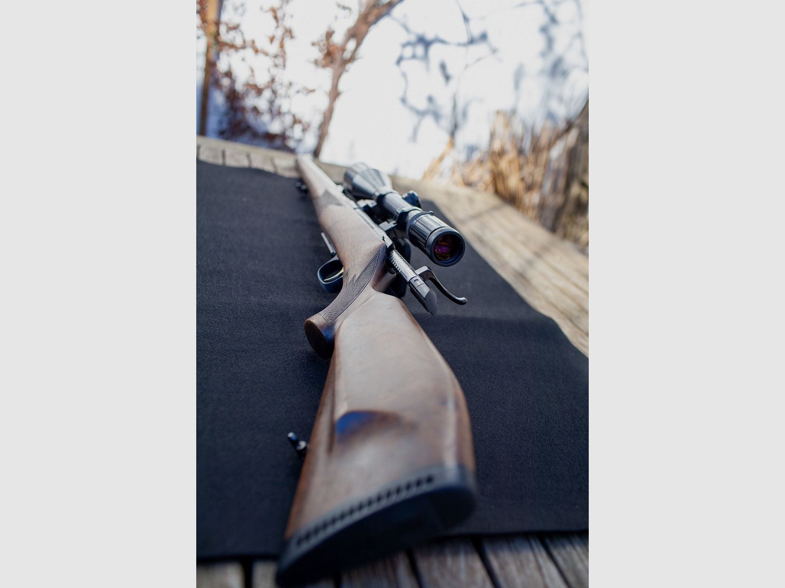 Carabine répétée Krico Mod. 700 Luxe Stutzen .30-06 Swarovski Habicht 3-12x56 Nova