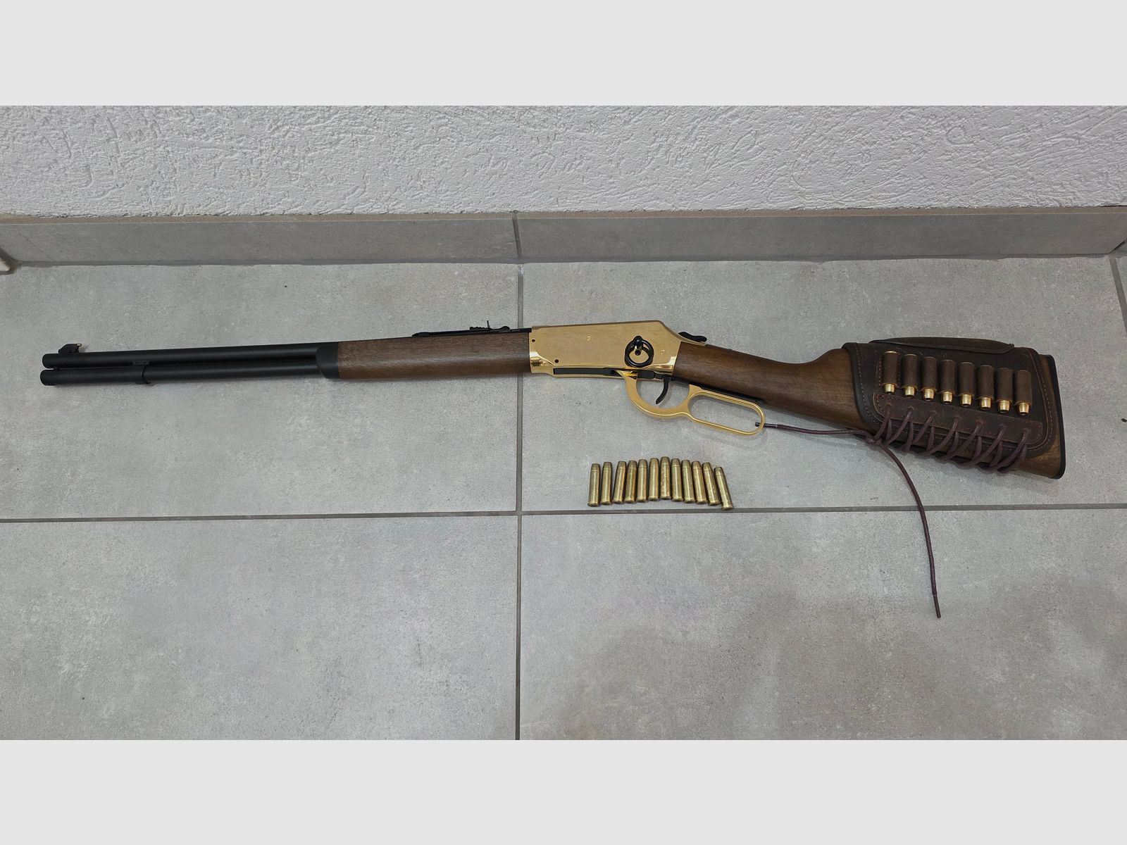 Legends Cowboy Rifle Gold-Finish 4,5 mm BB Co2-rifle
