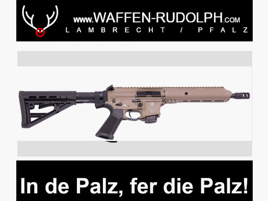 Schmeisser AR15-9 Sport S 10,5" in FDE *SONDEREDITION* ABSOLUTER KNALLER bei WAFFEN RUDOLPH... gibts in der PFALZ nur HIER!!!