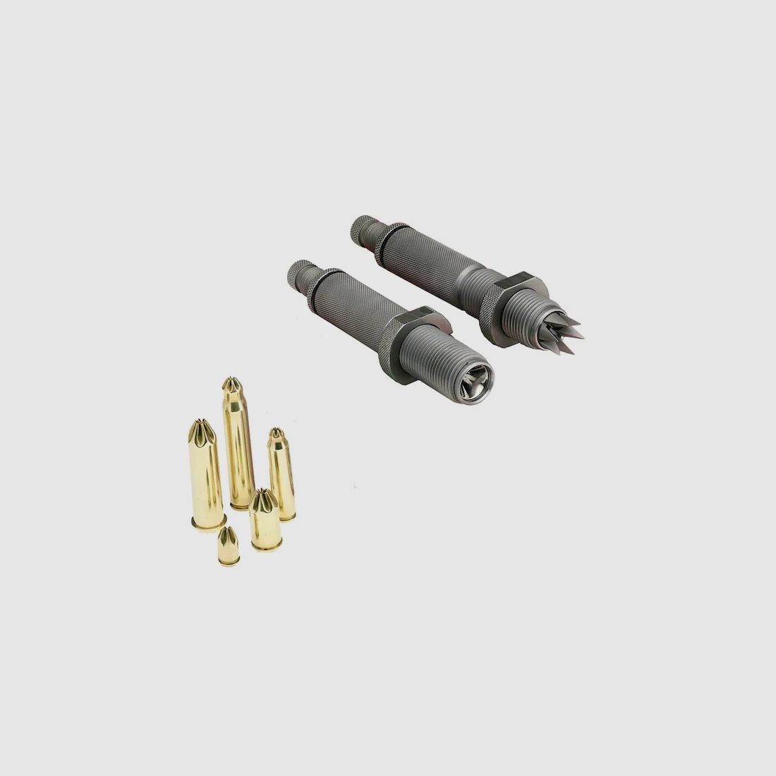 Set di matrici per cartucce a salve Hornady / set di 2 matrici per calibro .22 - .45