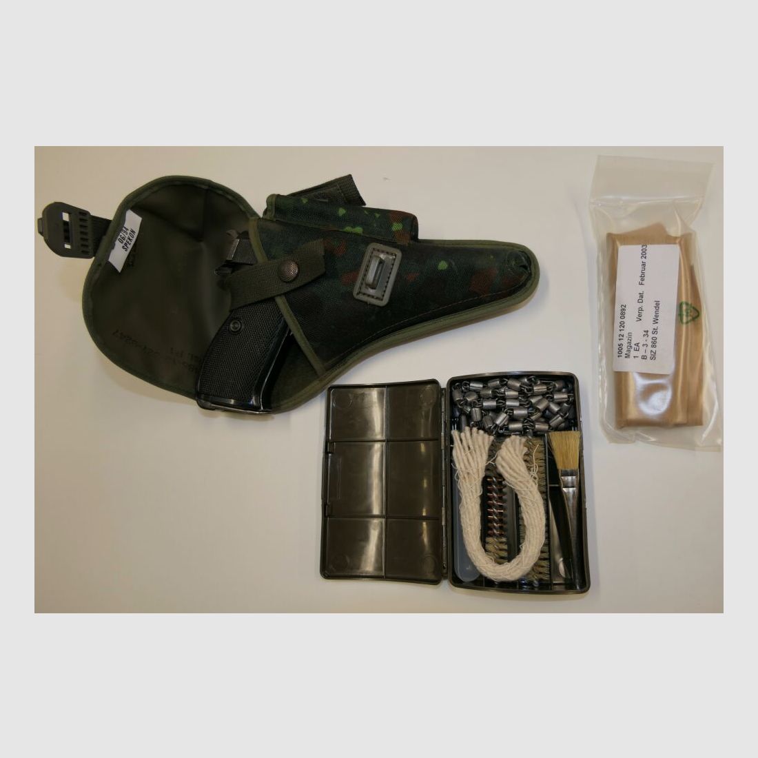 Wapenfabriek Walther Ulm Donau Pistool Walther P38 in het kaliber 9mm Para Inclusief accessoires