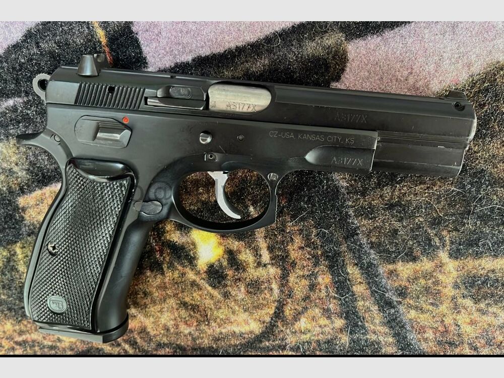 CZ 75 B Neuwertige Pistole mit Wechselmagazin im Koffer .40S&W mit automatischer Schlagbolzensicherung