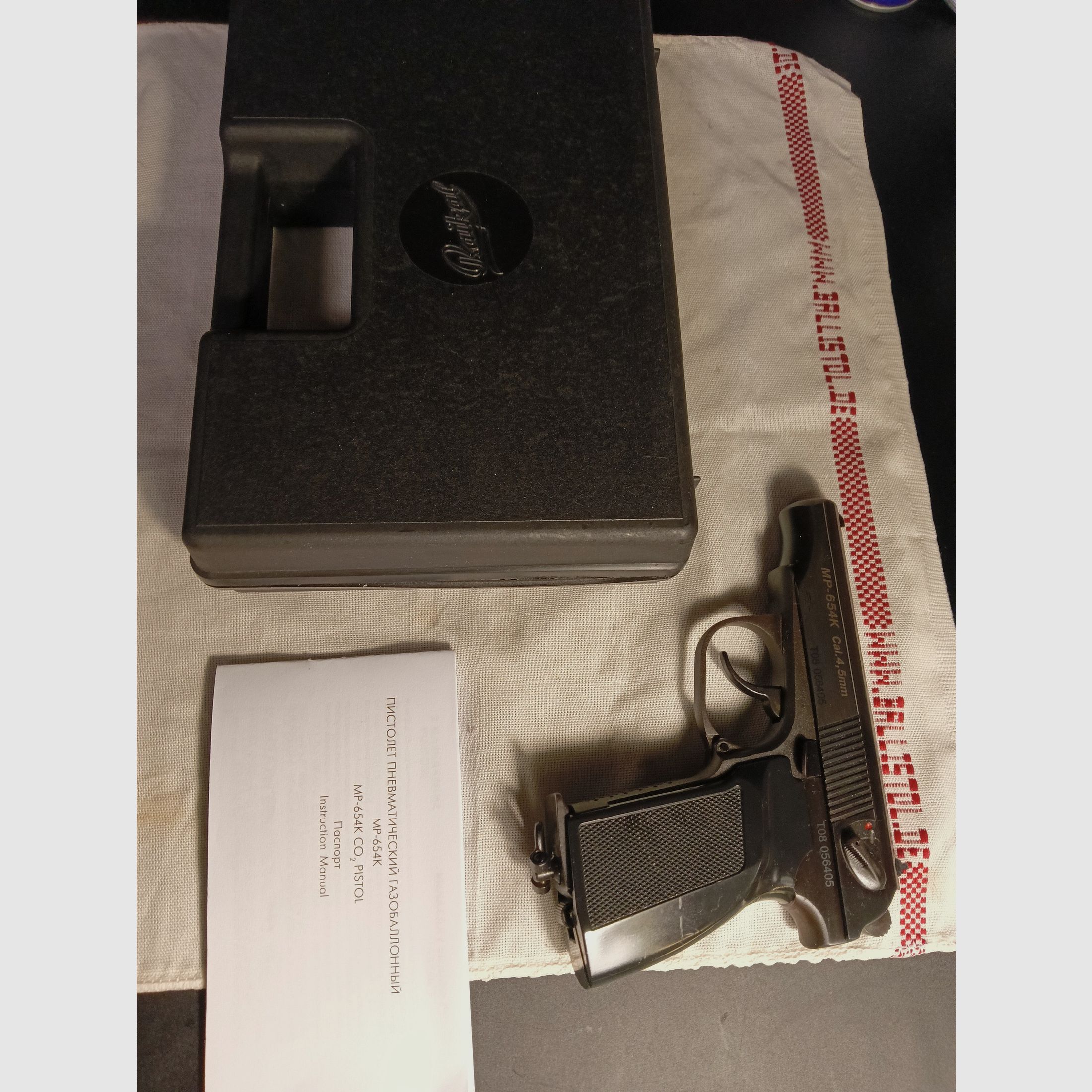 Baikal MP 654 K Makarov T08, CO2 4,5 mm BB ,  in sehr gutem Zustand, perfekte Funktion TOP, Bild 12 von 20