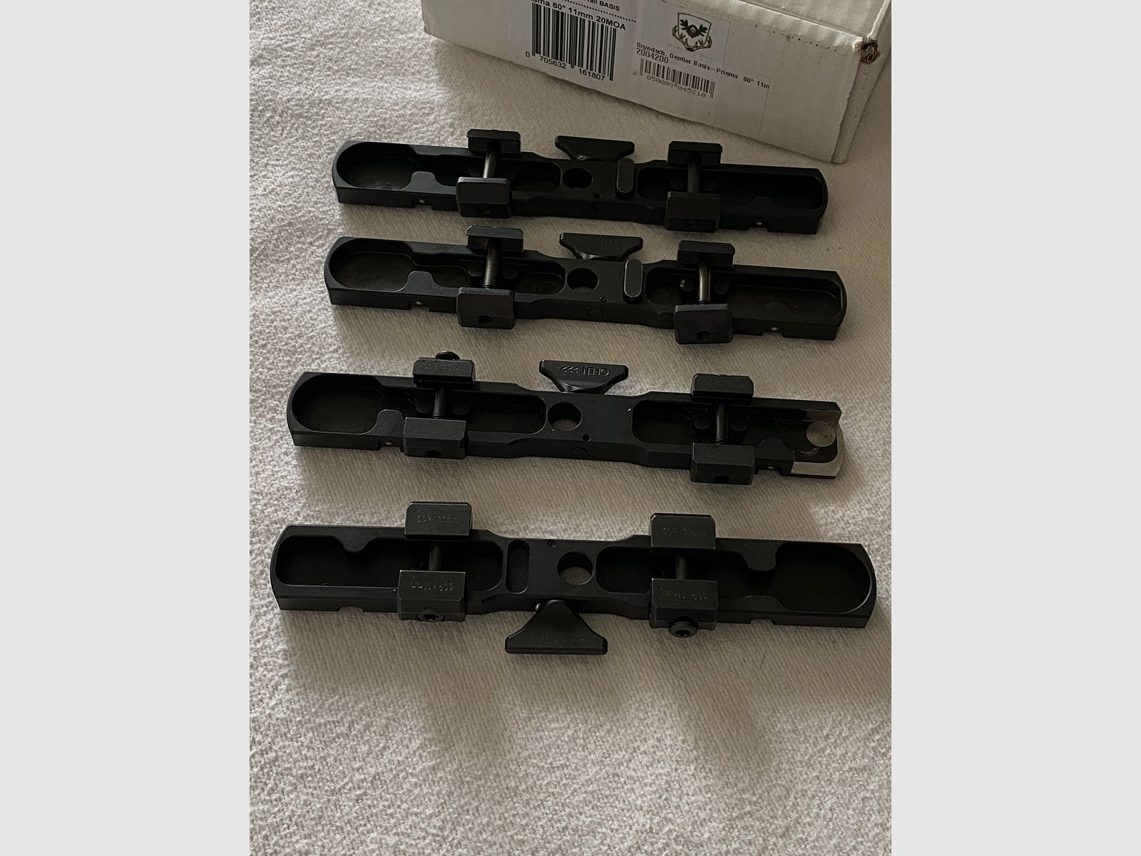 Dentler base mount Picatinny system