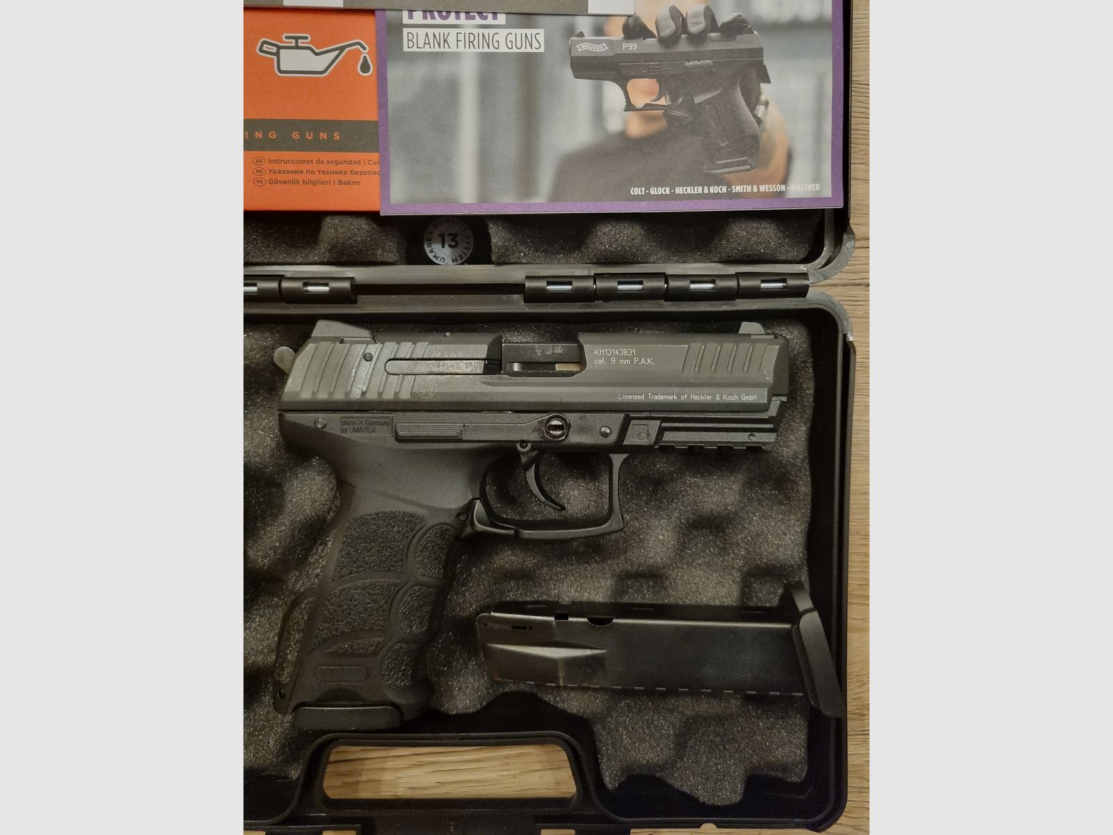 Heckler & Koch P30 9mm P.A.K.