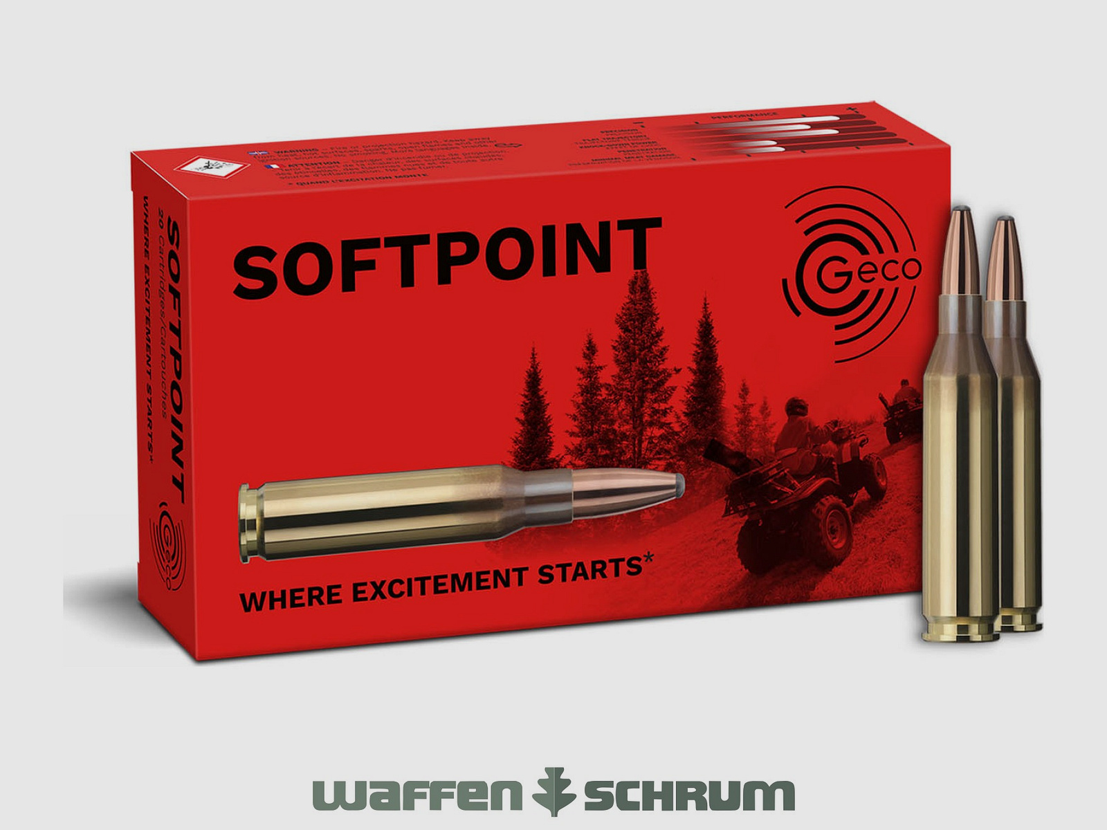 Geco Teilmantel/SP 6,8g - 105gr .243Win