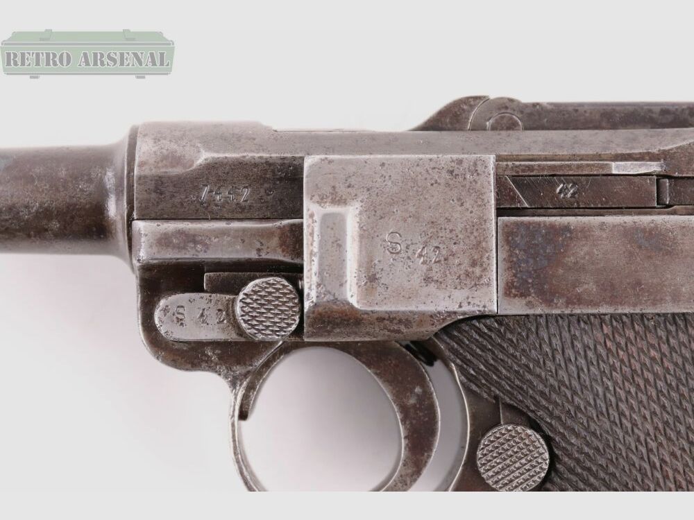 Mauser S/42 Pistole 08 K 1. Ausführung, Bild 4 von 7
