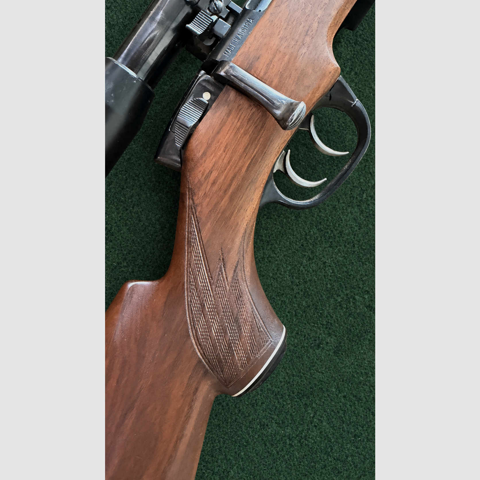 Steyr-Mannlicher Modell SL Stutzen, Kaliber 5,6×50 Mag., mit Nickell-Zielfernrohr, Bild 7 von 10