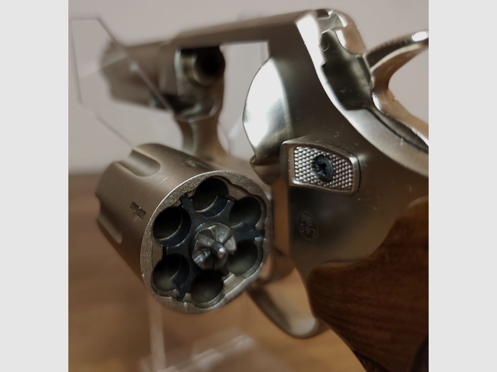 Röhm RG 99 N Nickel PTB 597 Very good condition original packaging! Cream piece!