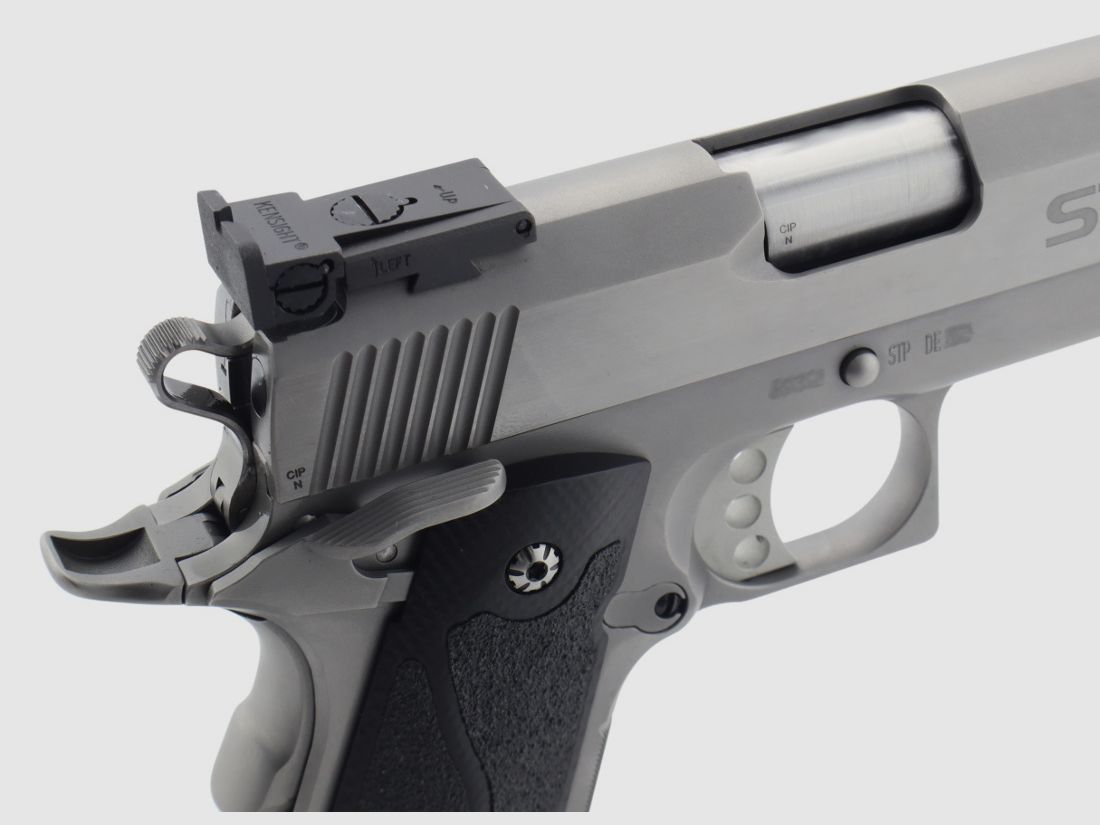 STP Perfect Classic Silver Kal.: 9mm Luger 1911 Sportpistool, afbeelding 10 van 11