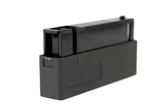 Metal low-cap magazine, 25 rounds, for Well sniper replicas, image 5 of 6