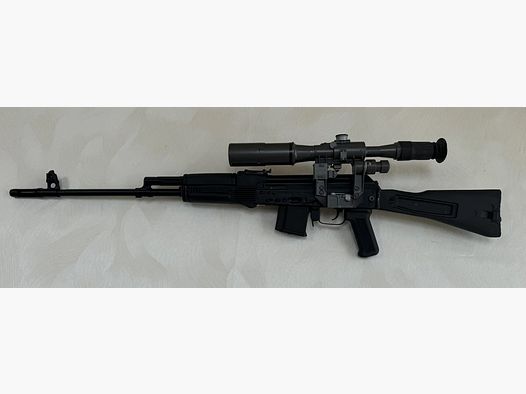 Izhmash A-M3 im Kaliber .223 Rem. – Zivile Sportversion der AK-47 mit Scharfschützen-Zielfernrohr