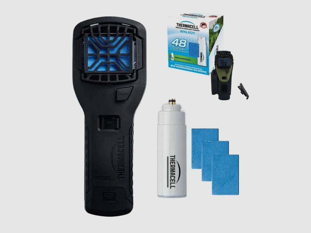 THERMACELL MR300 KIT NEGRO + FUNDA NEGRA + RECAMBIOS 48H