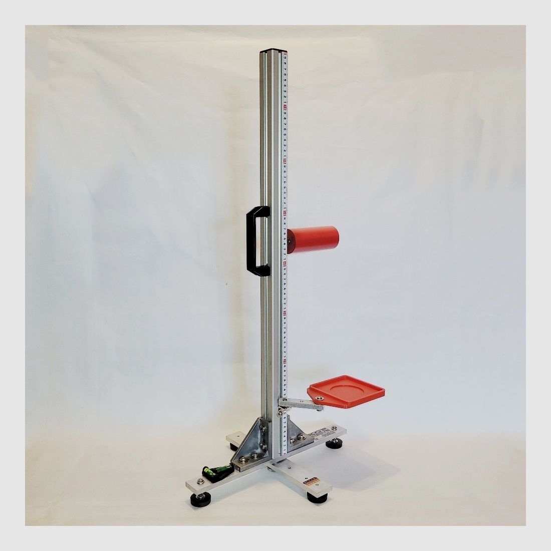 KGF Auflagestativ - Auflageständer Alu X-800-Ultimate klappbar mit Buchenholz-Auflage, Waage, Griff, Maßband + Munitionshalter