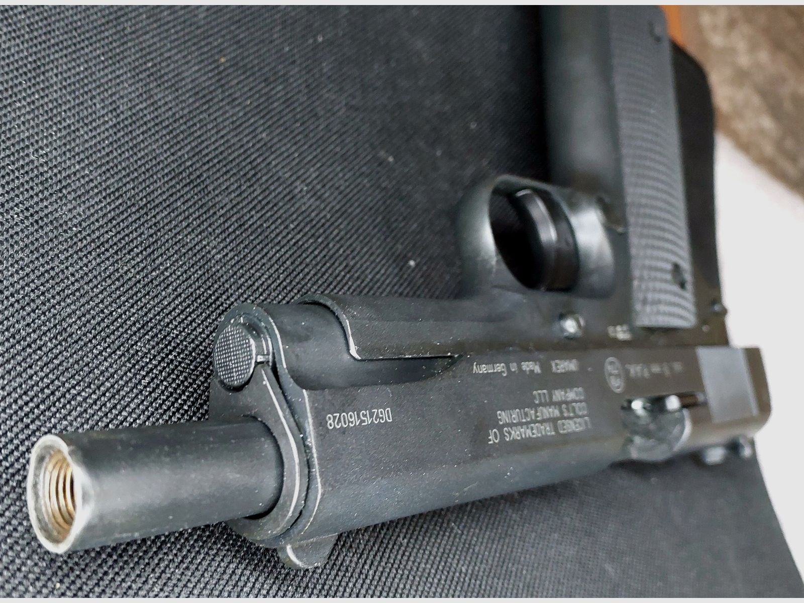 Colt Government 1911 A1 Schreckschuss Pistole 9mm P.A.K. (PTB 774)