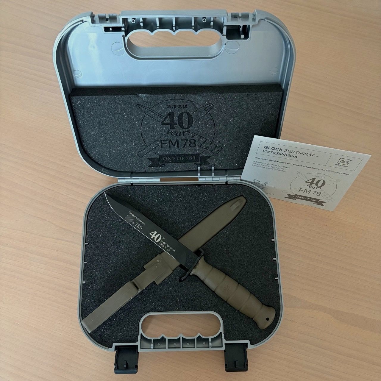 GLOCK FM 78 Édition Limitée 40 ans (un des 780)