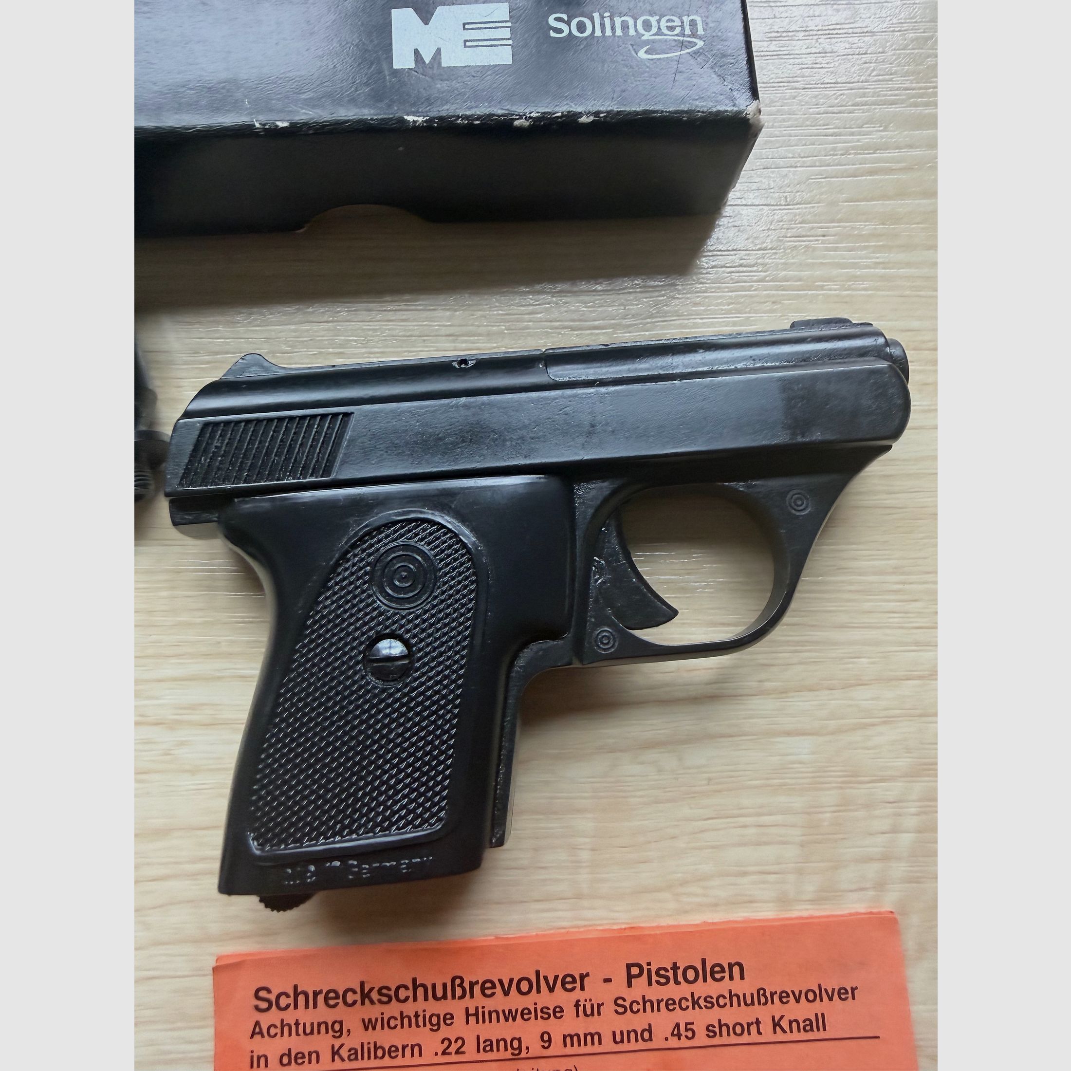 ME 8 Detective Taschenpistole – Kal. 8mm K. – PTB 100/2 