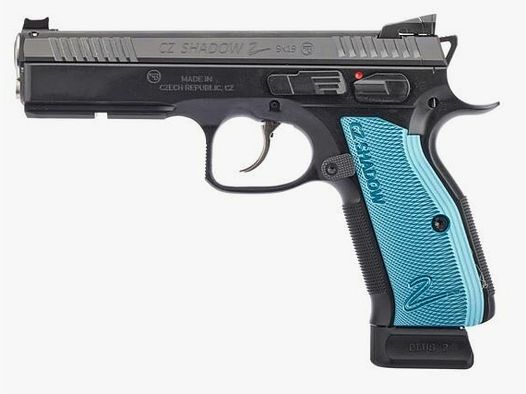 CZ Shadow 2 SA/DA nero/blu pistola 9mm Luger inclusa la guarnizione della canna!! Prezzo consigliato: 2063,99 € - disponibile subito